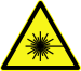 75px-DIN 4844-2 Warnung vor Laserstrahl D-W010.png