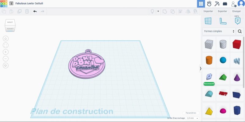 Fichier:Tinkercad-Porte-cles-face-avant.png