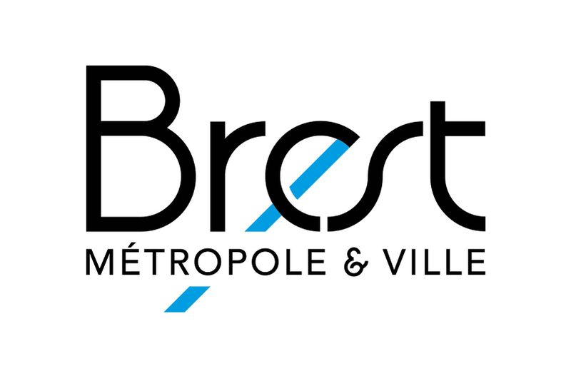 Fichier:Logo Brest metropole ville P blanc.jpg